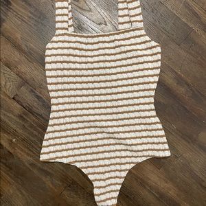 Striped Bodysuit